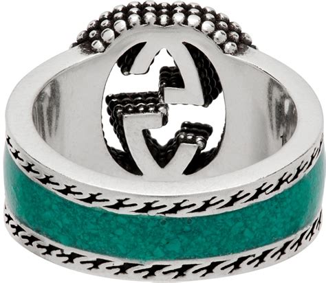 gucci signet rings|Gucci interlocking rings.